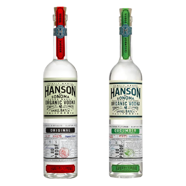 Hanson of Sonoma Organic  Vodka Package - 750ml - Liquor Bar Delivery