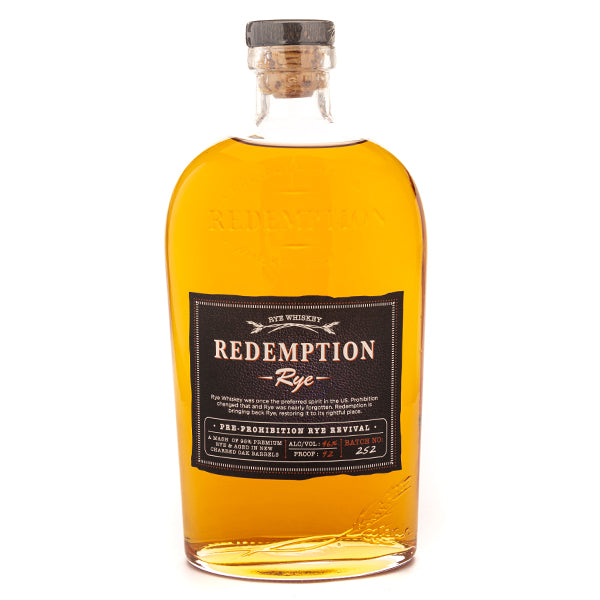 Redemption Rye - 750ml - Liquor Bar Delivery