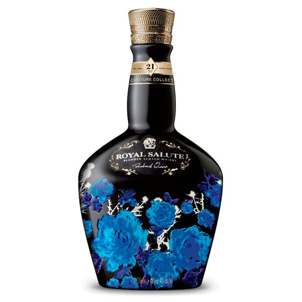 Royal Salute 21 Year Old The Richard Quinn Black Edition - 750ml - Liquor Bar Delivery