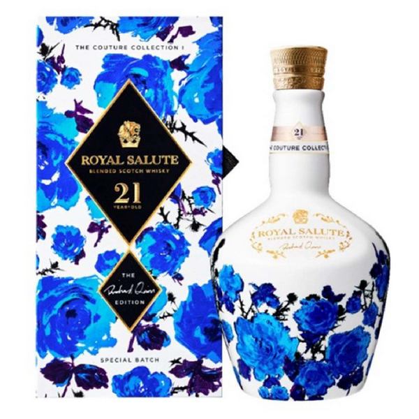 Royal Salute 21 Year Old The Richard Quinn White Edition - 750ml - Liquor Bar Delivery