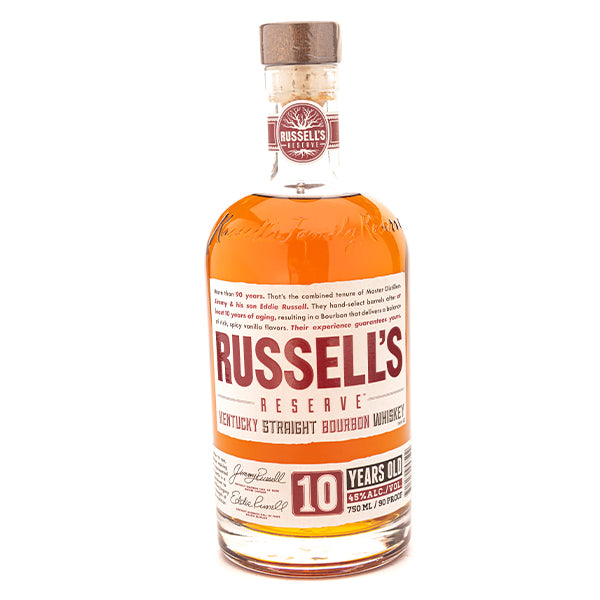 Russell's Reserve Bourbon 10 Year - 750ml - Liquor Bar Delivery