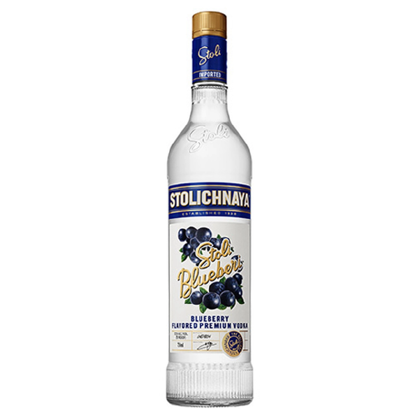 Stoli Blueberi Vodka - 750ml - Liquor Bar Delivery