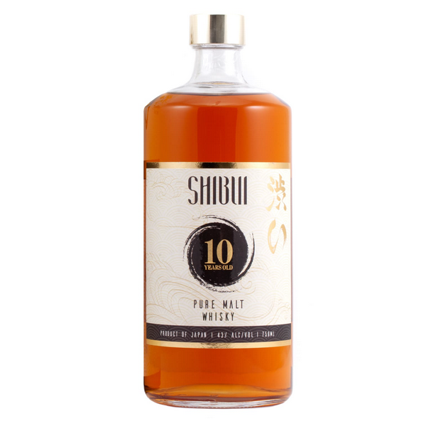 Shibui 10 Year Pure Malt Japanese Whisky - 750ml - Liquor Bar Delivery
