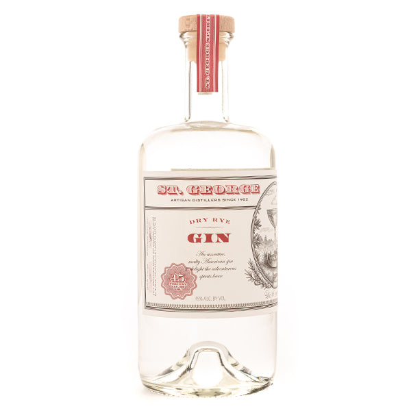 St. George Dry Rye Gin - 750ml - Liquor Bar Delivery