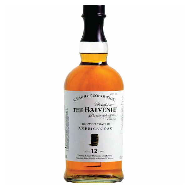The Balvenie 12 Year Old The Sweet Toast of American Oak Single Malt Scotch - 750ml - Liquor Bar Delivery