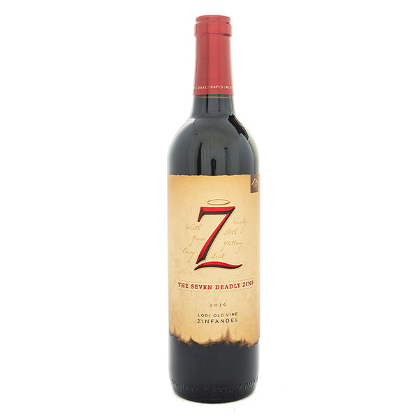 The Seven Deadly Zins Zinfandel 2016 - Liquor Bar Delivery