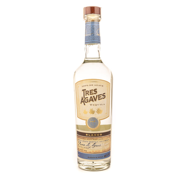 Tres Agaves Tequila Blanco - 750ml - Liquor Bar Delivery