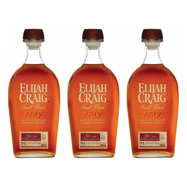 Elijah Craig Small Batch 1789 Bourbon Package - Liquor Bar Delivery