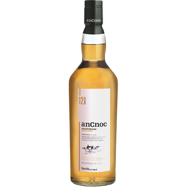 ANCNOC Highlands Single Malt Whisky 12yr-86 pf - Liquor Bar Delivery