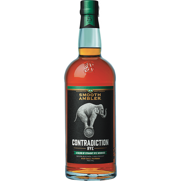 SMOOTH AMBLER Contradiction Straight Rye Whiskey-105 pf - Liquor Bar Delivery