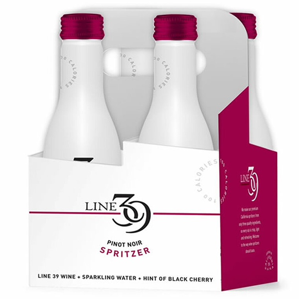 Line 39 Pinot Noir Black Cherry Spritzer  4 - Pack - Liquor Bar Delivery