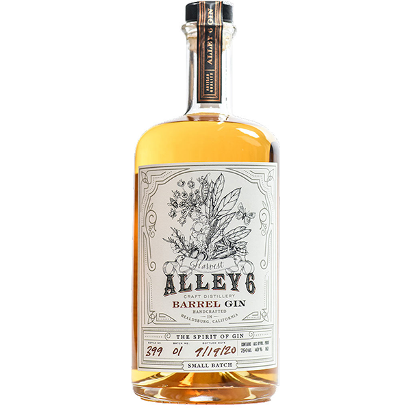 ALLEY 6 Harvest Gin Barrel Aged - Liquor Bar Delivery