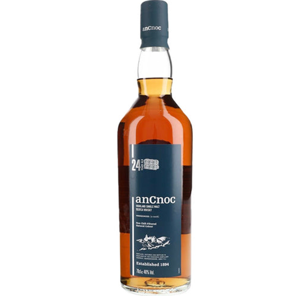 ANCNOC Highlands Single Malt Whisky 24yr-92 pf - Liquor Bar Delivery