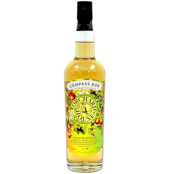 COMPASS BOX "ORCHARD HOUSE" BLENDED MALT SCOTCH WHISKY - Liquor Bar Delivery