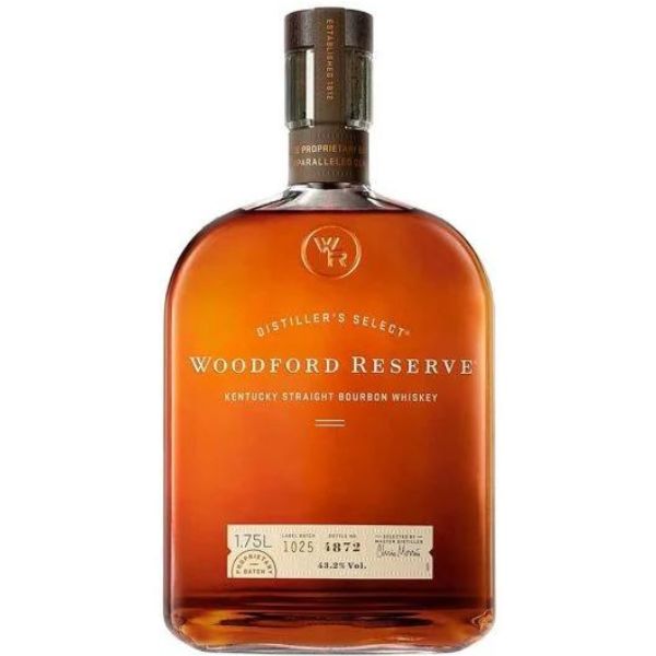 WOODFORD RESERVE BOURBON WHISKEY 1.75L - Liquor Bar Delivery