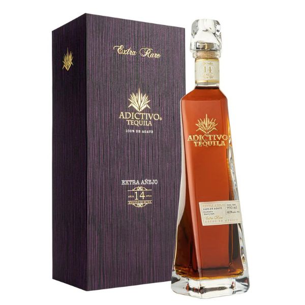 Adictivo 14 Years Extra Sherry Cask Extra Anejo Tequila Kings Edition - Liquor Bar Delivery