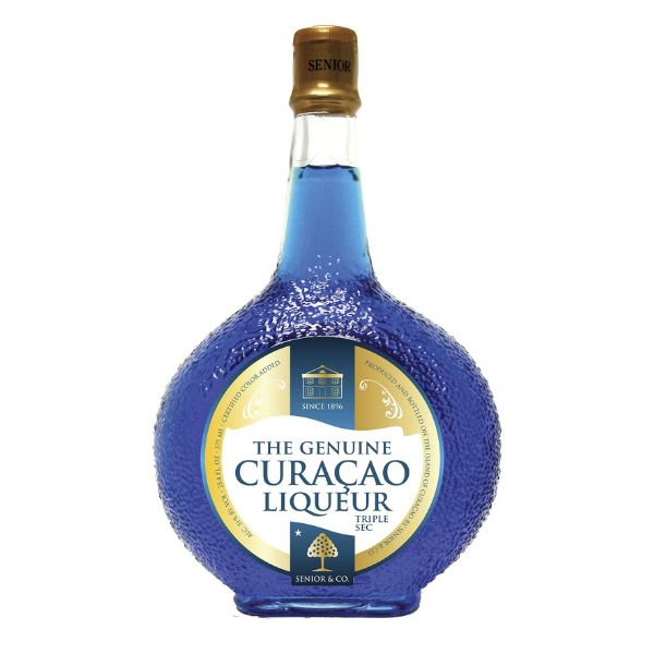 The Genuine Curaçao Liqueur Triple Sec Blu Senior & Co. - Liquor Bar Delivery