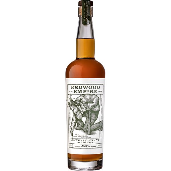 Redwood Empire Emerald Giant Rye Whiskey - Liquor Bar Delivery