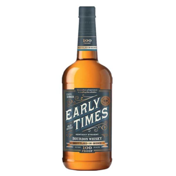 Early Times Bottled in Bond Bourbon - 1.0 L - Liquor Bar Delivery