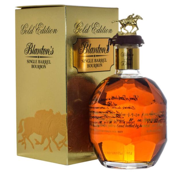 Blanton's Gold Edition 限定版ウイスキー 750ml Blanton's Single Barrel Gold Edition - Musthave Malts