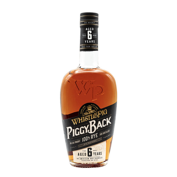 Whistlepig 6 Year PiggyBack Rye - 750ml - Liquor Bar Delivery