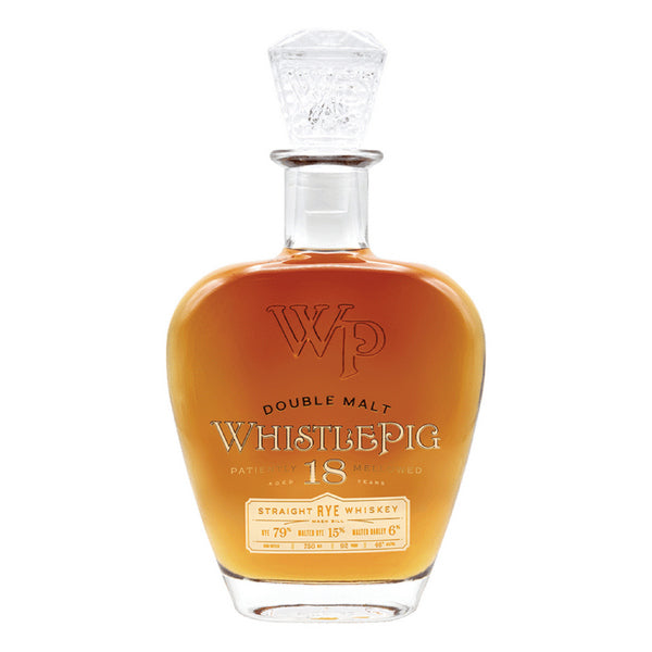 Whistlepig 18 Year Double Malt Rye - 750ml - Liquor Bar Delivery