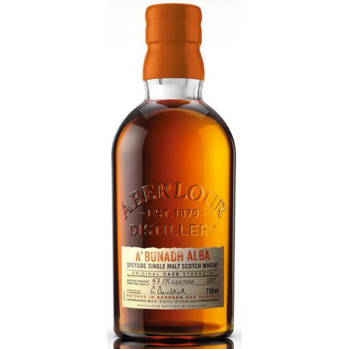 ABERLOUR a'Bunadh Alba Single Malt Whisky Cask Strength - Liquor Bar Delivery