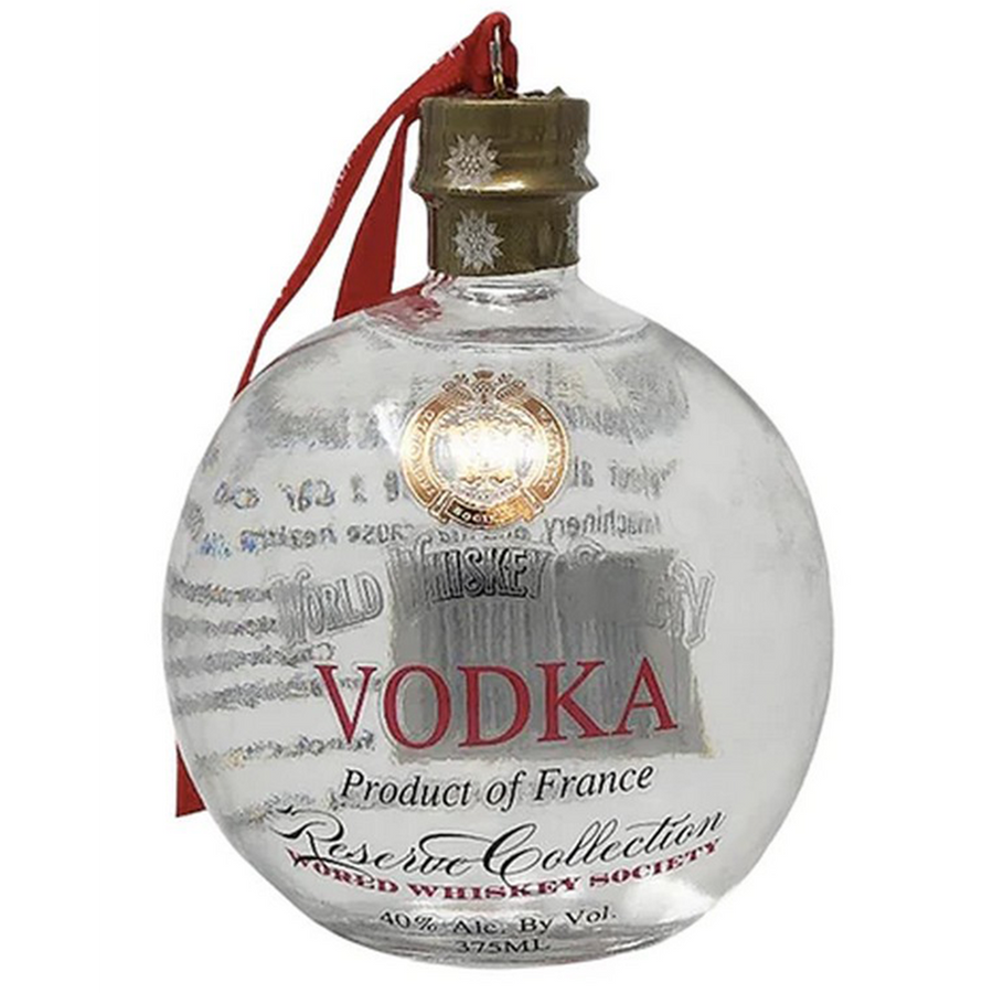 World Whiskey Society Christmas Vodka Ball - Liquor Bar Delivery