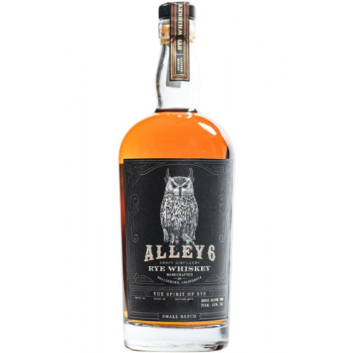 Alley 6 Rye Whiskey - 750ml - Liquor Bar Delivery