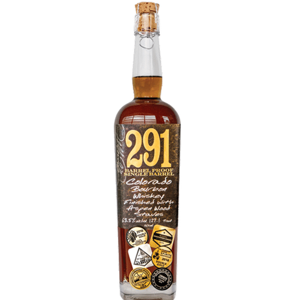 291 Barrel Proof Colorado Bourbon Whiskey - Liquor Bar Delivery