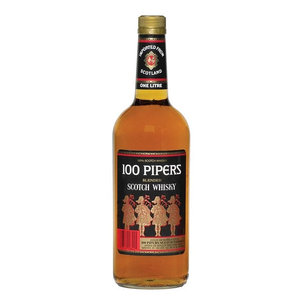 100 PIPERS Blended Scotch Whisky-80 pf - Liquor Bar Delivery