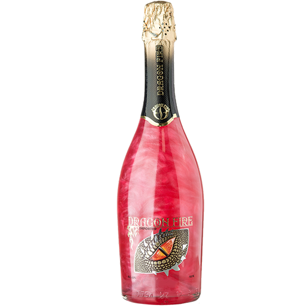 Dragon Fire Sparkling Wine Pink Lemonade 750ml - Liquor Bar Delivery