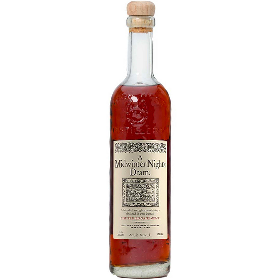 MIDWINTER NIGHT’S DRAM STRAIGHT RYE WHISKEY 2022 ANNIVERSARY EDITION ACT 10 LIMITED ENGAGEMENT - Liquor Bar Delivery