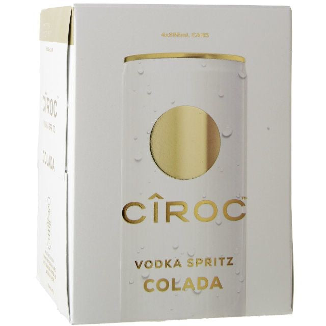 Cîroc Vodka Spritz Colada 4 pack 355mL cans - Liquor Bar Delivery
