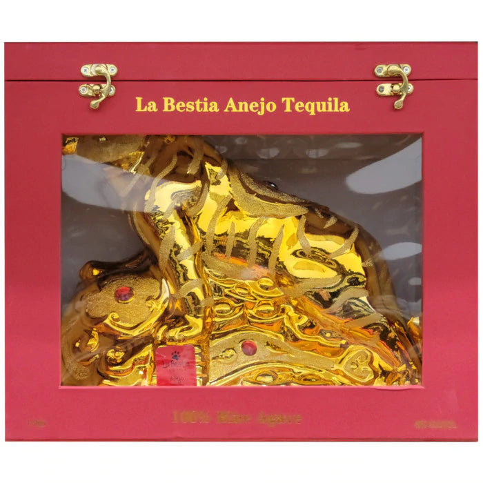 La Bestia Anejo Tiger Tequila - 750ml - Liquor Bar Delivery