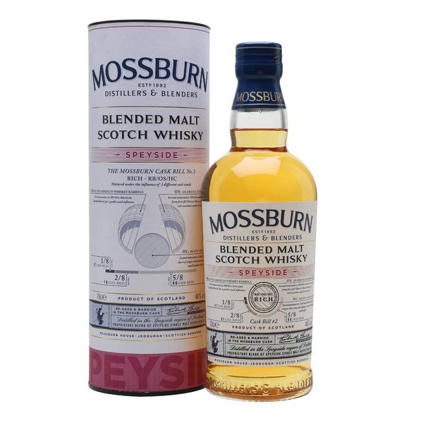 Mossburn Speyside Blended Whisky - 750ml - Liquor Bar Delivery