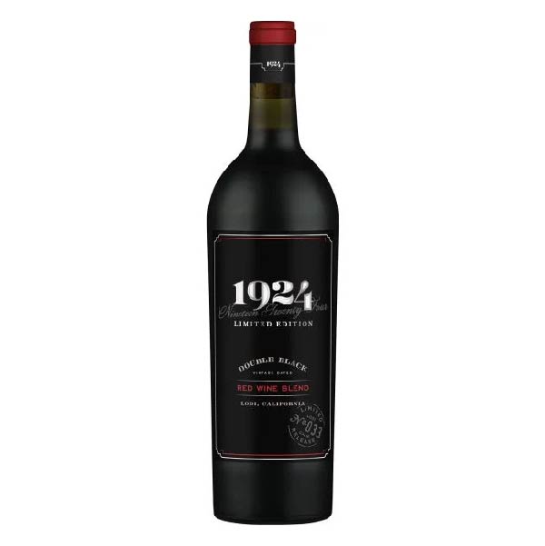 1924 Double Black Red Wine Blend - Liquor Bar Delivery