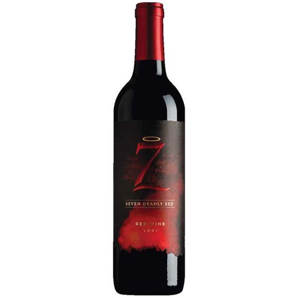 7 Deadly Red Blend Lodi Liquor Bar Delivery