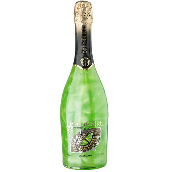 Dragon Fire Sparkling Wine-Green Apple 750ml