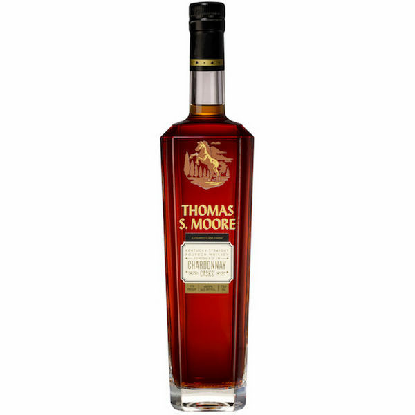 Thomas S. Moore Chardonnay Cask Finish Kentucky Straight Bourbon Whiskey - 750ml - Liquor Bar Delivery