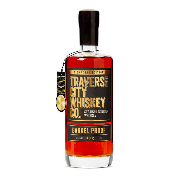 Traverse City Whiskey Co. Barrel Proof Bourbon - 750ml - Liquor Bar Delivery