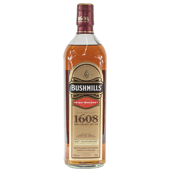 Bushmills 1608 - 400th Anniversary Whiskey - 750ml - Liquor Bar Delivery